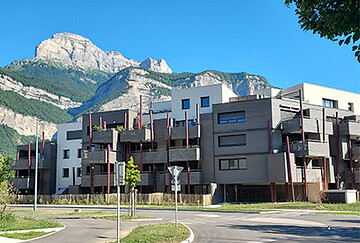 Ensemble de 68 logements neufs - Ecoquartier du Triangle à Crolles (38)